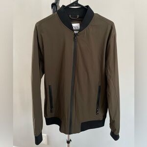 Zara Men's Olive Bomber Jacket
